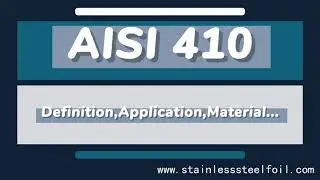 aisi 410 stainless steel