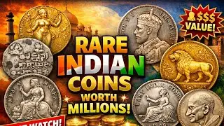 India&rsquo;s Rare Old Coins Worth Millions 💰 | Shocking History from Ancient to Modern Times!