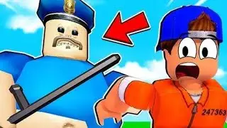 I Escaped barry's prison run obby [epic Roblox escape] UK MADARA