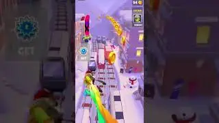 hello what's up I am playing subway surfers