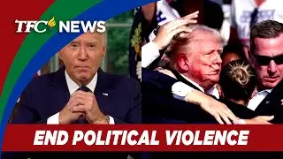 FilAms join Biden call to end political violence after Trump rally shooting | TFC News New York, USA