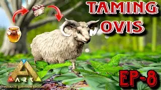 How to tame ovis and make veggie cake | ark mobile | episode-8 #arkultimatemobileedition
