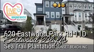 Sea Trail 🤩 Eastwood Bluffs 😎 620 Eastwood Park Dr 11D ☀️ Sunset Beach, NC