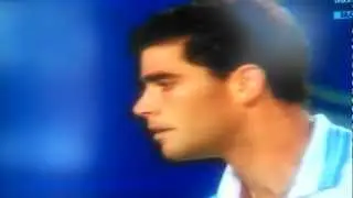 Sampras crying for d coach vs courier australian