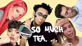 ROASTING BEAUTY GURU SCANDALS (While I Fail at Makeup)