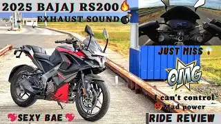 2025 Rs200😻 - Ride Review💥/I am Impressed 💕/Top Speed Test?🥵/Mileage 40+😵/Raw Power🤯/Exhaust Sound😈