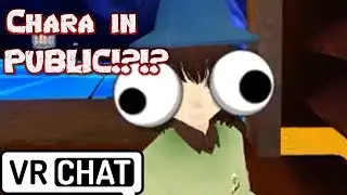 Undertale Chara in a PUBLIC! | Vrchat!