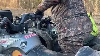 Чуть не утопили YAMAHA Grizzly 660 ITP MEGA MAYHEM 28