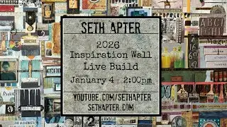 Seth Apter 2026 Inspiration Wall Build