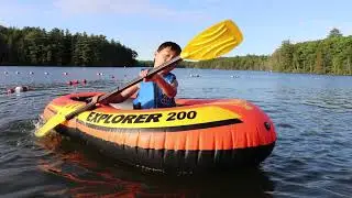 YAMA AND DADDY KAYAKING