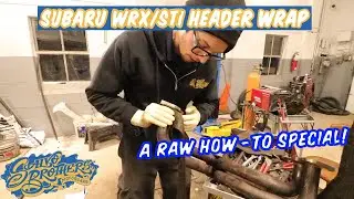Как оклеить заголовок вашего Subaru WRX/STI!