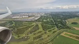 KLM KL1018 LHR-AMS PH-BXC Landing