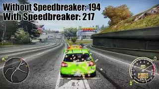 NFS Most Wanted Tips & Tricks #05 - How to lose less speed if you hit a traffic car