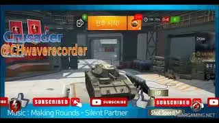 World of Tanks blitz M6 444, Leopard 445, Crusader 446