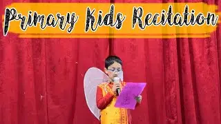 Cute Hindi and Bengali Recitation By Primary Kids #ccirwashere #recitation