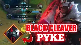 SOLO Q|| 2&times; QUADRA BLACK CLEAVER PYKE IS GOOD {WILD RIFT}