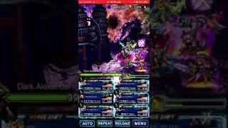 Capping Dark Alexander in FFBE Global Dark Visions #7 ft. NV Firion & Aileen