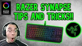 Как использовать клавиатуру и мышь RAZER SYNAPSE Chroma RGB НАСТРОЙКА и ПАРАМЕТРЫ!