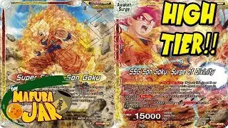 Dragon Ball Super Competitive Surge Goku Deck Profile!!