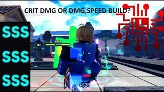 GLITCH SABER ALT DAMAGE OR CRIT BUILD?  [Anime Last Stand]
