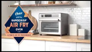 Oster Digital Air Fryer 12 Function Oven with RapidCrisp