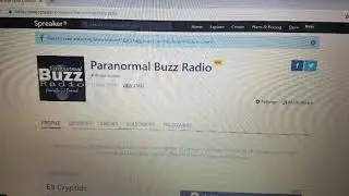 Paranormal Buzz Radio live on Spreaker.com