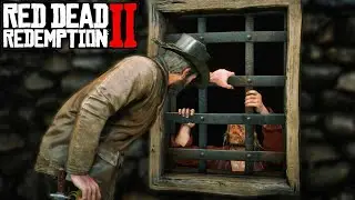 RED DEAD REDEMPTION 2 #08 | O RESGATE DO MICAH NA PRISÃO DE STRAWBERRY!