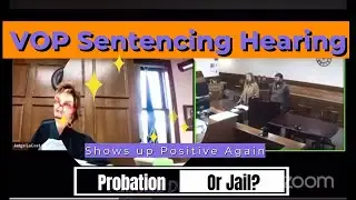 Defendant shows up for sentencing for a VOP for a positive UA and said he would be positive again.