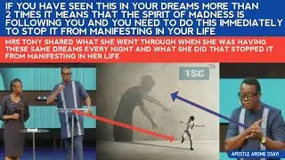 IF YOU ALWAYS SEE THIS IN YOUR DREAMS, IT MEANS THE SPIRIT OF MADNESS IS FOLLOWING YOU - APST AROME