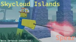 Wave Defense: OVERDRIVE! - Skycloud Islands Solo Spear