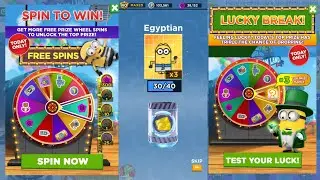 Minion Rush - Rewards Prize Wheel x25 spins