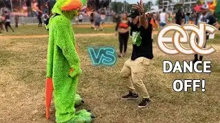 Dance Off with Mascot (WATCH TILL THE END)