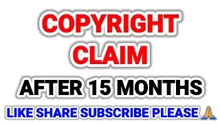 Copyright claim After 1 year @problemcare