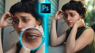 como CREAR LAGRIMAS en PHOTOSHOP [REALISTA]💦💧