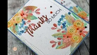 SSS Floral Bliss Fall Cards | Daniel Smith Watercolors