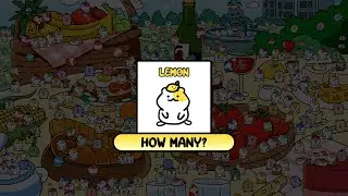 Find hidden Lemon Chu! 🍋🐹 | Animation Memes #hideandseek #memes #foryou #cute #hamsters #ncmc