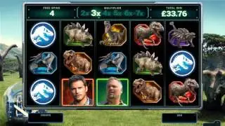 Jurassic World&trade; Online Slot Promo