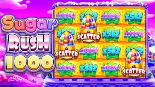 Я продолжал играть в Sugar Rush 1000 на полную катушку... (Безумие)