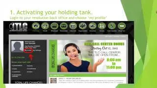 Total Life Changes IBO Placement Holding Tank Feature