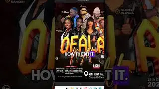 how to edit free psd flyer designs