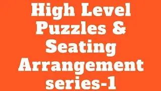 High Level Puzzles And Seating Arrangemnet-1
