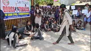 Street play on Anti Tobacco 