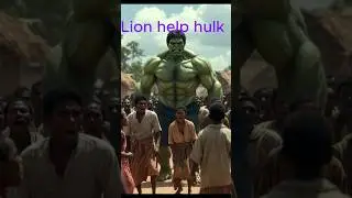 tarzan or lone help bhooka hulk #shorts#wildanimals #ai🦬😍