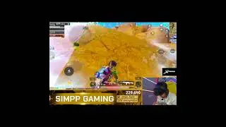 simpp quick 1vs2 Scrims 🥶💛 #dilsegodlike #pubgmobile #godlike #bgmi #simpp