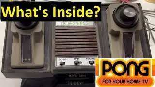 1976 Tele-Games Super Pong Disassembly And Testing