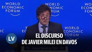 JAVIER MILEI EN DAVOS: “EL SOCIALISMO ES UN FENÓMENO EMPOBRECEDOR QUE FRACASÓ”