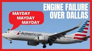 ENGINE FAILURE Over Dallas / Fort Worth, Texas - American 1552