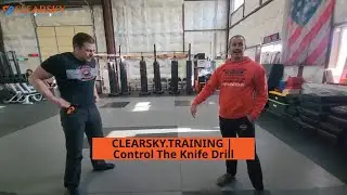 Control The Knife Drill - Online Training #kravmaga