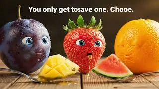 Extremely Cute AI Fruits Eating! | AI ASMR