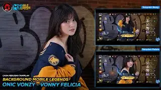 Background ML Terbaru Onic Vonzy Vonny Felicia Tema Graffiti